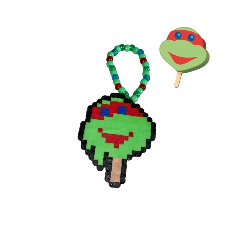 NINJA ICE CREAM POPSICLE PERLER KANDI BRACELET